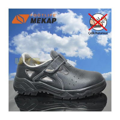 Sandalet İş Ayakkabısı Mekap 035 LR Çelik Burunsuz...