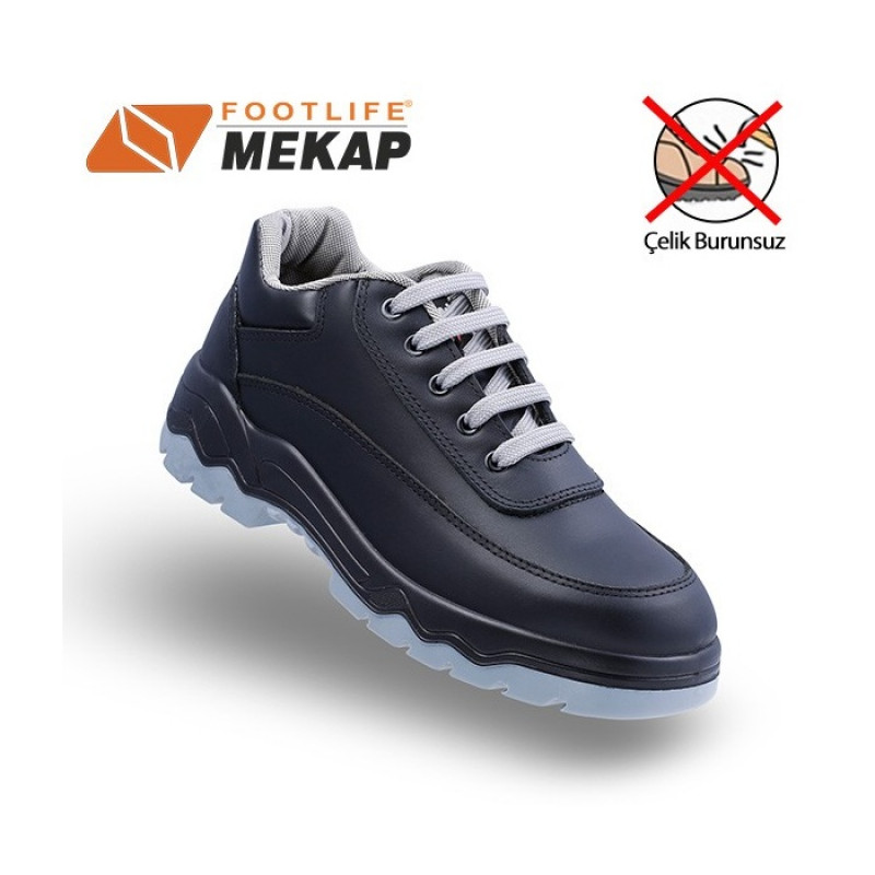 İş Ayakkabısı Mekap 043 Çelik Burunsuz Alpina Siyah