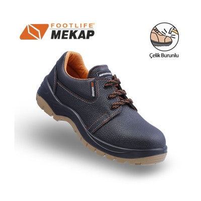 Mekap Jupiter 106 Siyah Çelik Burunlu İş Ayakkabıs...