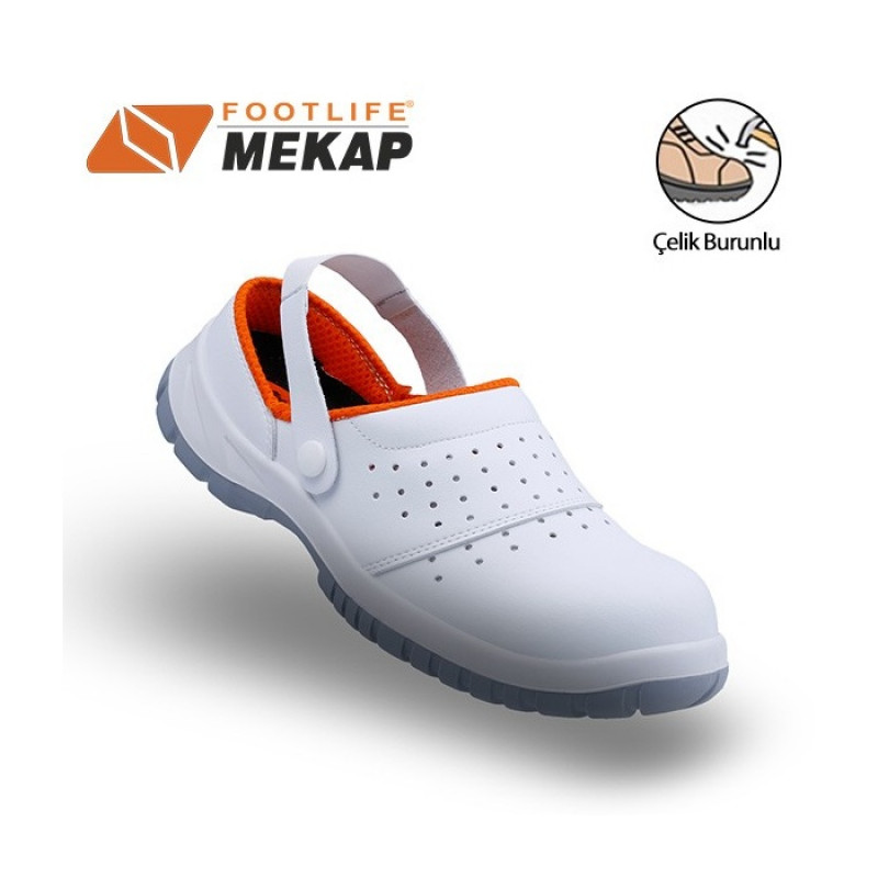 Mekap Slipper 210-01 Beyaz S1 SRC