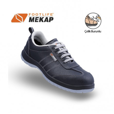 Mekap 230R Siyah S1 SRC Çelik Burunlu İş Ayakkabısı