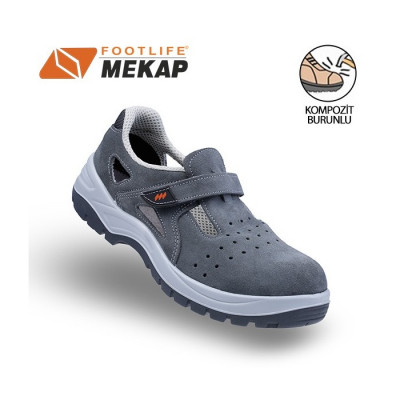 Mekap Policap 234-01 Gri S1 SRC Kompozit Burunlu İ...