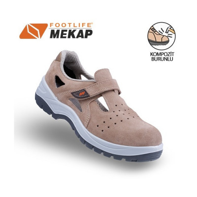 Mekap Policap 234-02 Kahve S1 SRC Kompozit Burunlu...