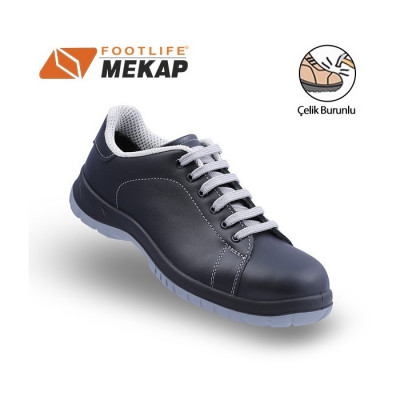 Mekap Laguna 238-03 Siyah S2 SRC Çelik Burunlu İş ...