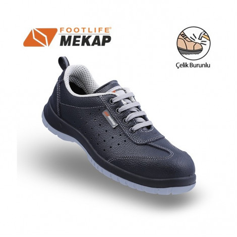 Mekap Jeriko 240R Siyah S1 SRC Çelik Burunlu İş Ayakkabısı