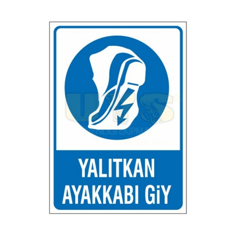 Yalıtkan Ayakkabı Giy Levhası