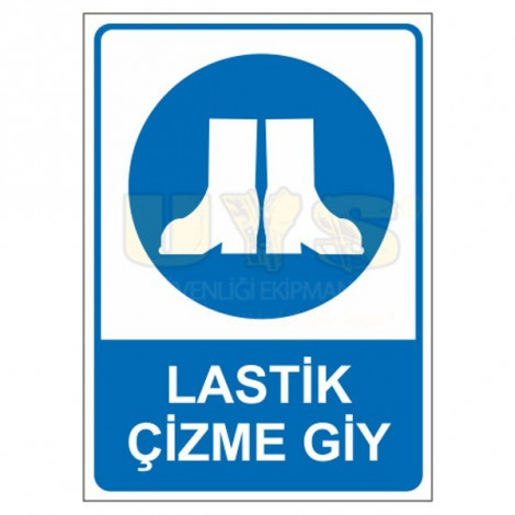 Lastik Çizme Giy Levhası