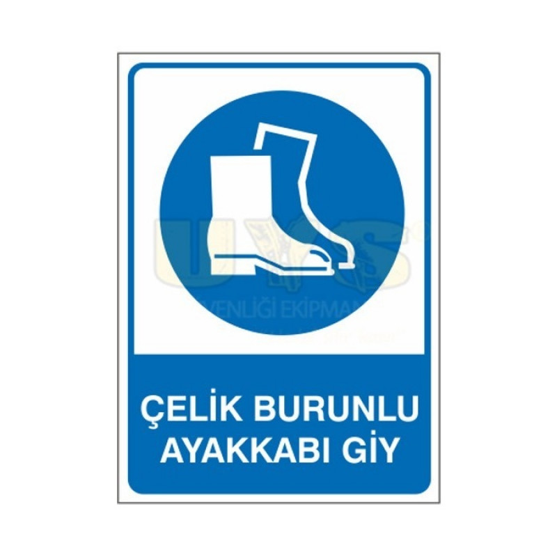 Çelik Burunlu Ayakkabı Giy