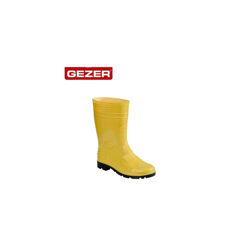 Gezer Genel Kullanım Çizme Kısa Sarı 