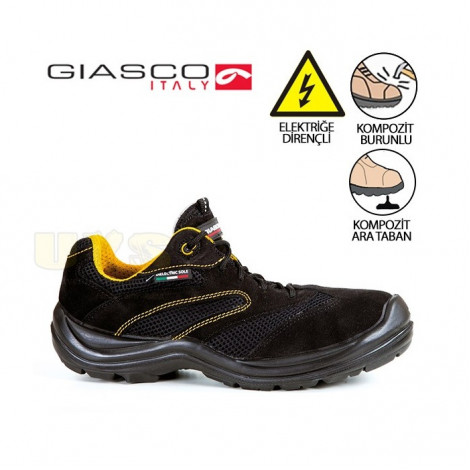Giasco Volt İzole Elektrikçi Ayakkabısı SB FO E P HRO